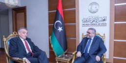 رئيس المجلس الأعلى للدولة يلتقي سفير جمهورية إيطاليا لدى ليبيا
