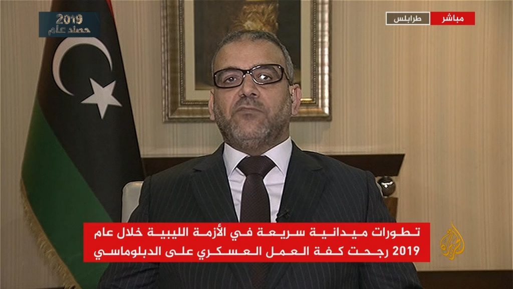 لقاء رئيس المجلس الأعلى على قناة الجزيرة