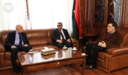 رئيس المجلس الأعلى للدولة يجتمع برئيس مجلس النواب ورئيس المجلس الرئاسي